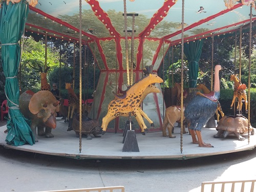 Carousel in the Jardin des Plantes, Paris