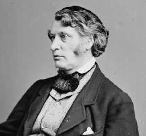 Sen. Charles Sumner, seated